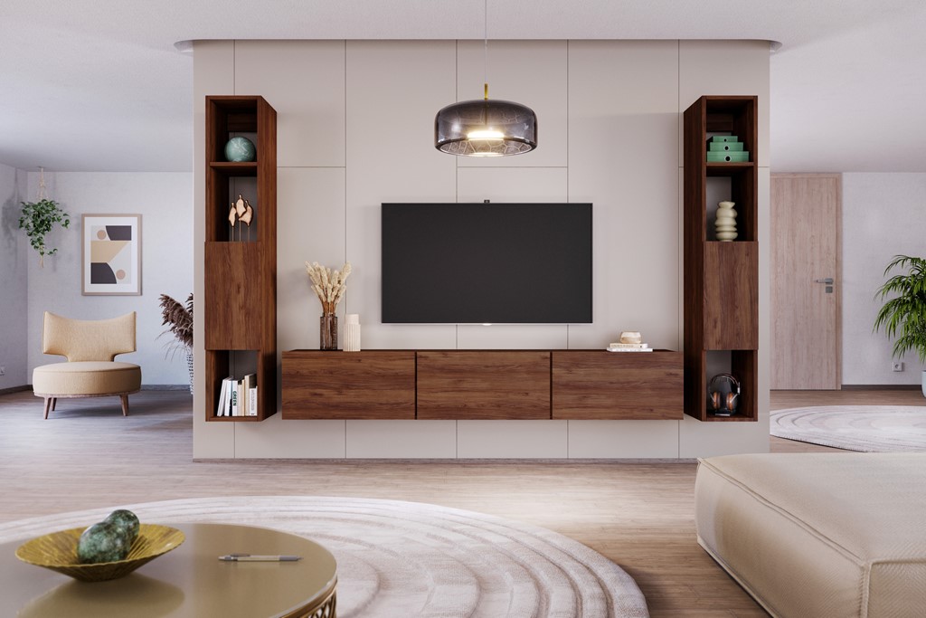 Meuble TV 160 ou 180 cm, finitions au choix - vue 4