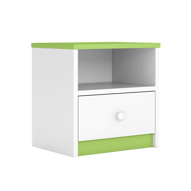 Table de chevet enfant avec tiroir et niche - vue 4