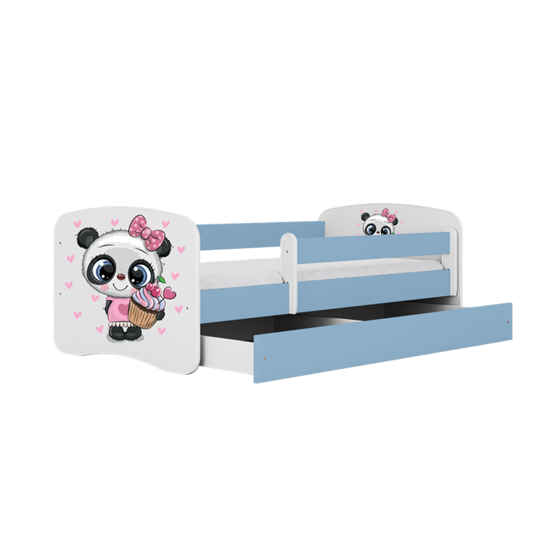 Lit enfant avec dessin et coloris au choix - Panda - vue 4