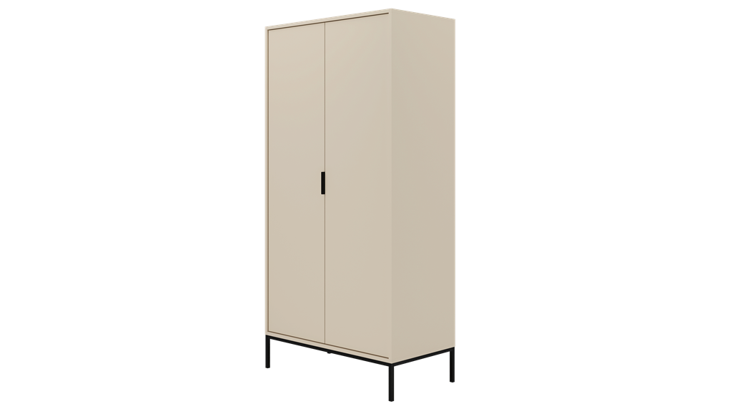 Armoire avec portes, largeur 55 cm - vue 1