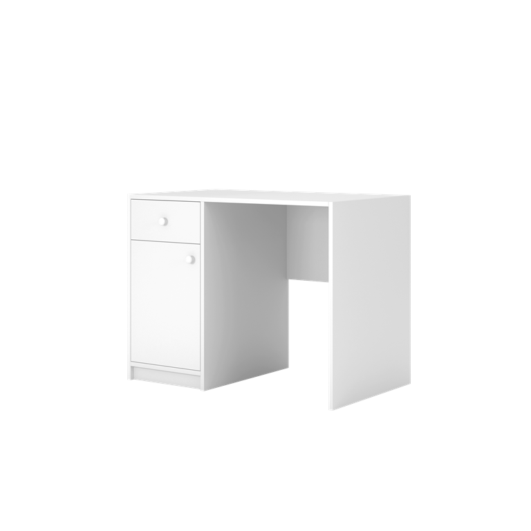 Bureau enfant avec rangement fermé - vue 1