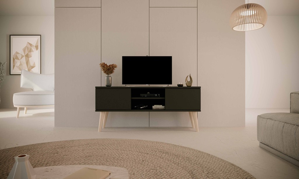 Meuble TV 120 ou 160 cm, finitions au choix - vue 5