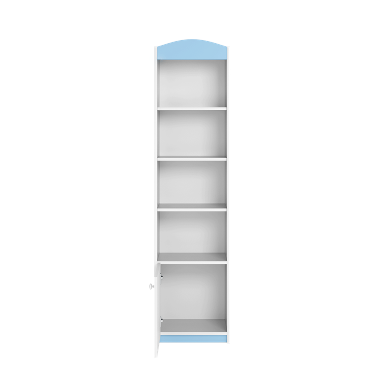 Bibliothèque enfant 1 porte, largeur 46 cm - vue 3