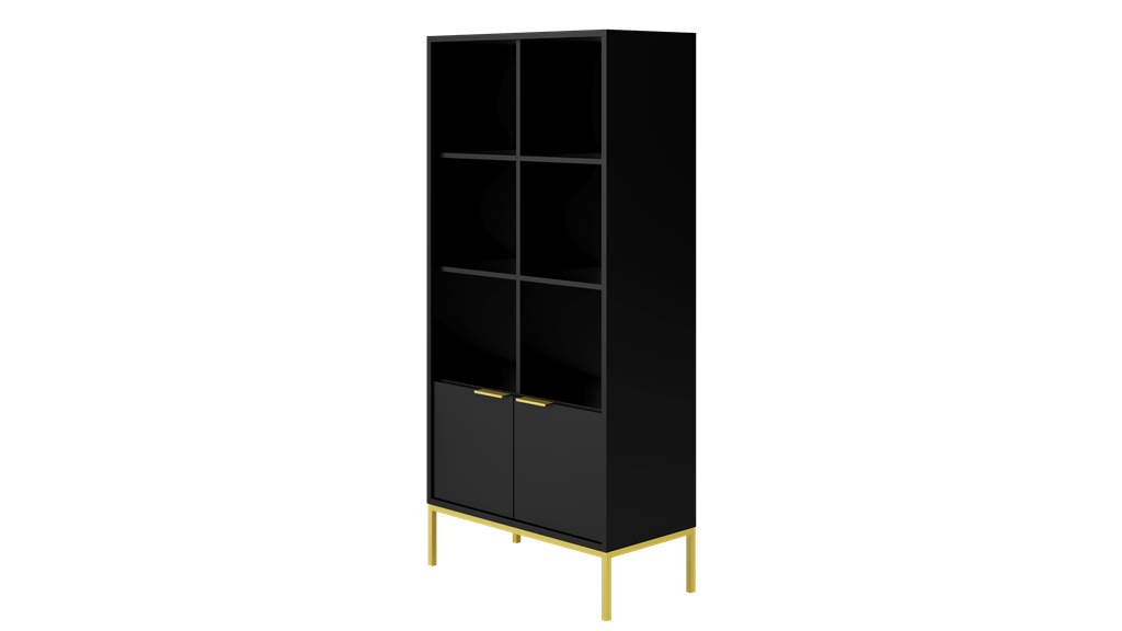 Bibliothèque de salon, largeur 40 cm - vue 1