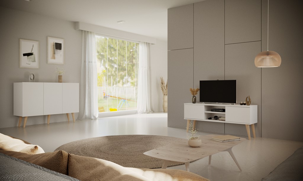 Meuble TV 120 ou 160 cm, finitions au choix - vue 7