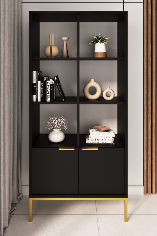 Bibliothèque de salon, largeur 40 cm - vue 5