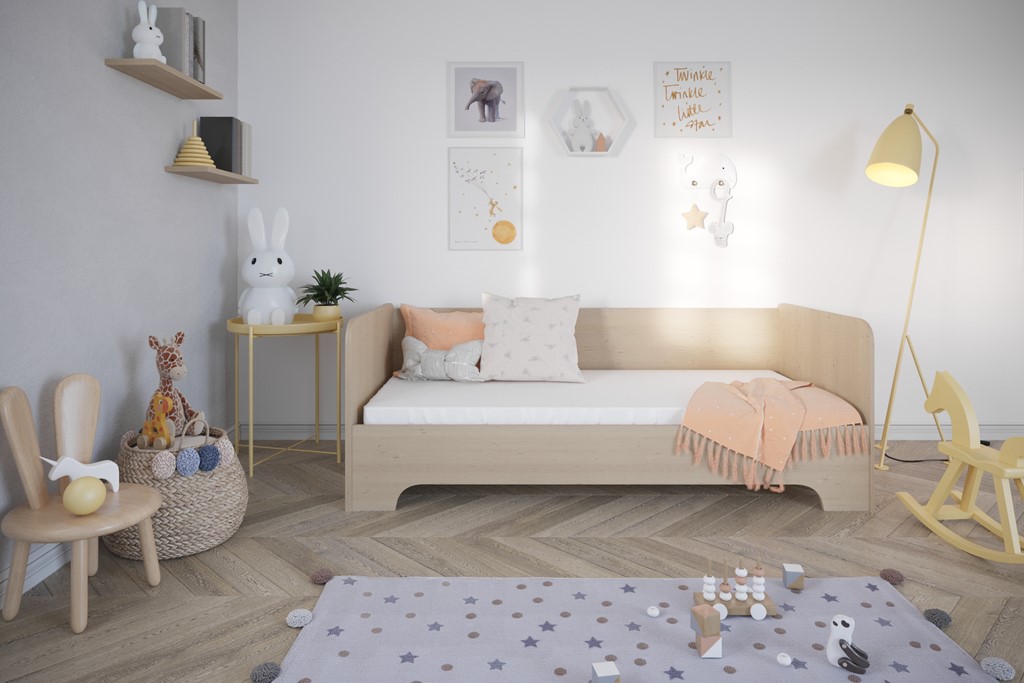 Lit enfant en contreplaqué 80 × 180 cm, version 2 - vue 6