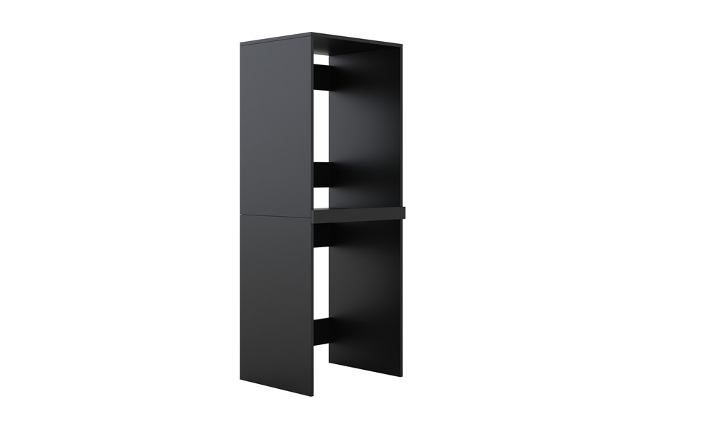 Meuble de rangement double pour lave-linge - vue 1