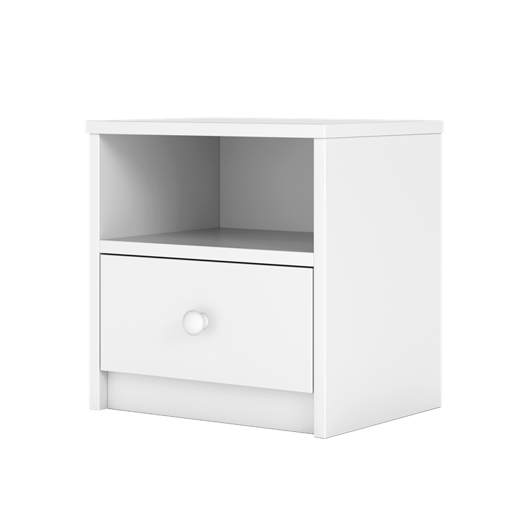 Table de chevet enfant avec tiroir et niche - vue 1