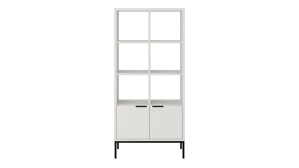 Bibliothèque de salon, largeur 40 cm - vue 3