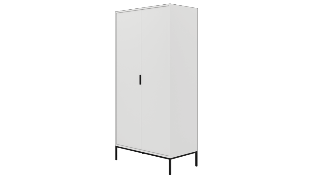 Armoire avec portes, largeur 55 cm - vue 1