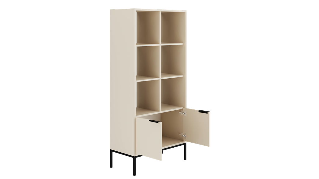 Bibliothèque de salon, largeur 40 cm - vue 4