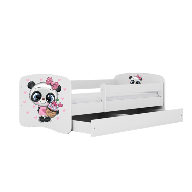 Lit enfant avec dessin et coloris au choix - Panda - vue 4