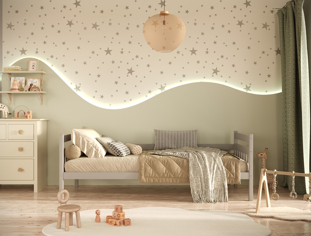 Lit enfant en pin à lattes, rangements ou couchage en option - vue 12