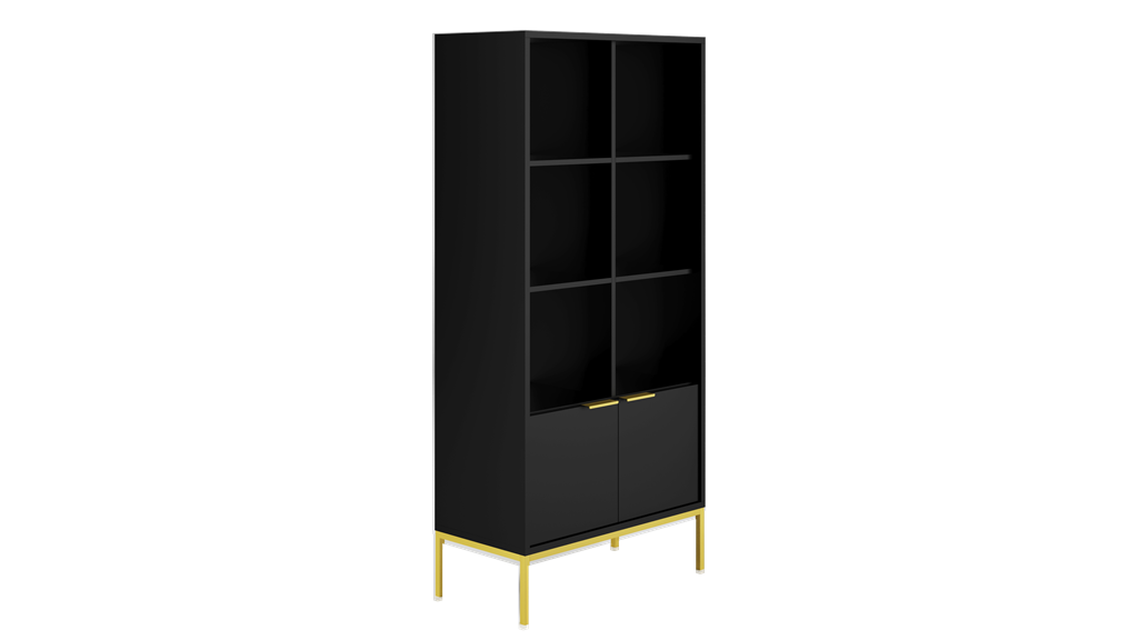 Bibliothèque de salon, largeur 40 cm - vue 3