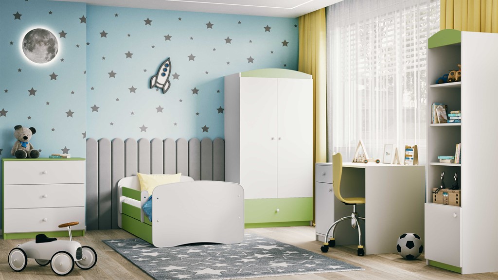 Bibliothèque enfant 1 porte, largeur 46 cm - vue 6