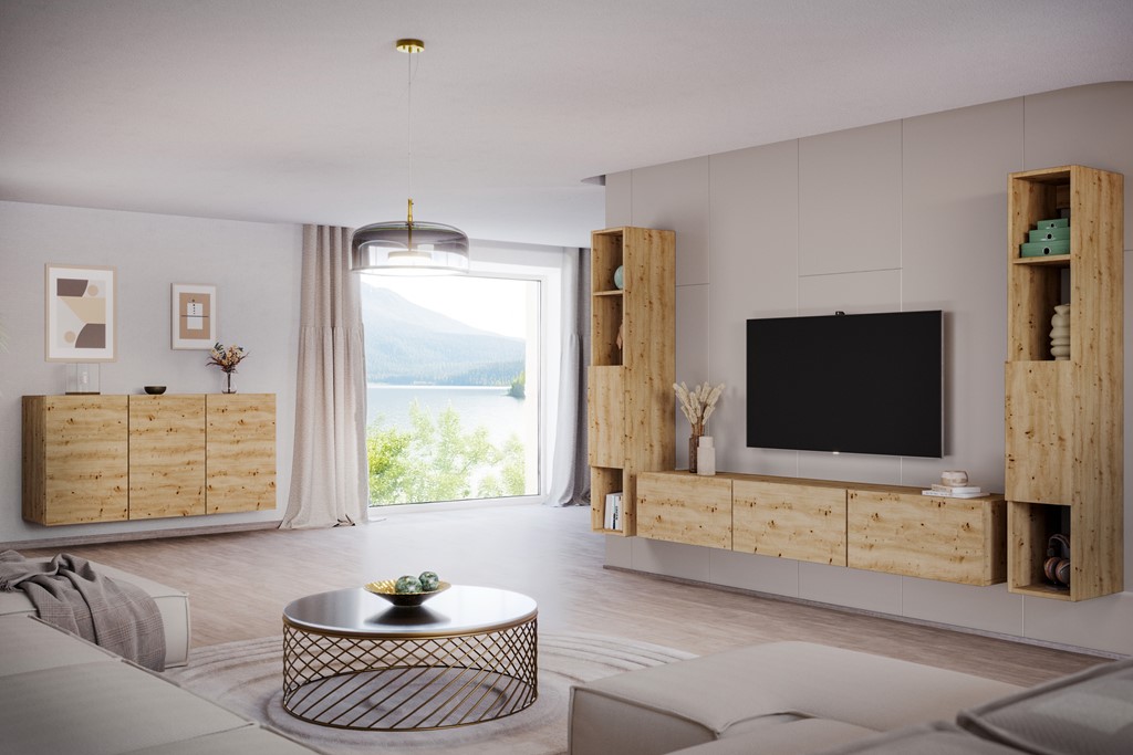 Meuble TV 160 ou 180 cm, finitions au choix - vue 6