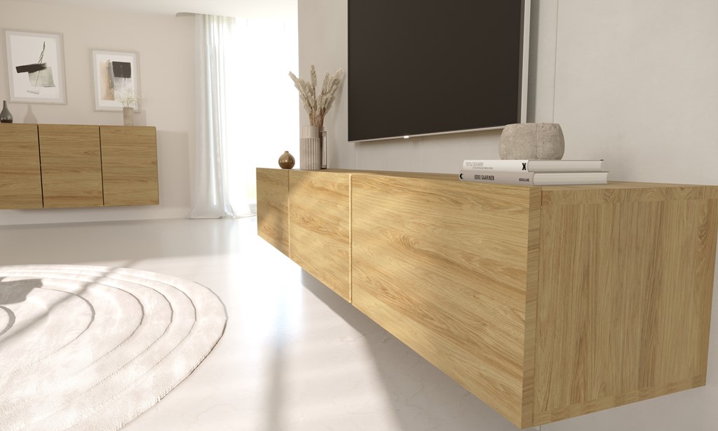 Meuble TV 160 ou 180 cm, finitions au choix - vue 5