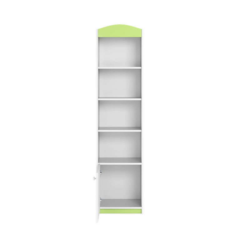Bibliothèque enfant 1 porte, largeur 46 cm - vue 3