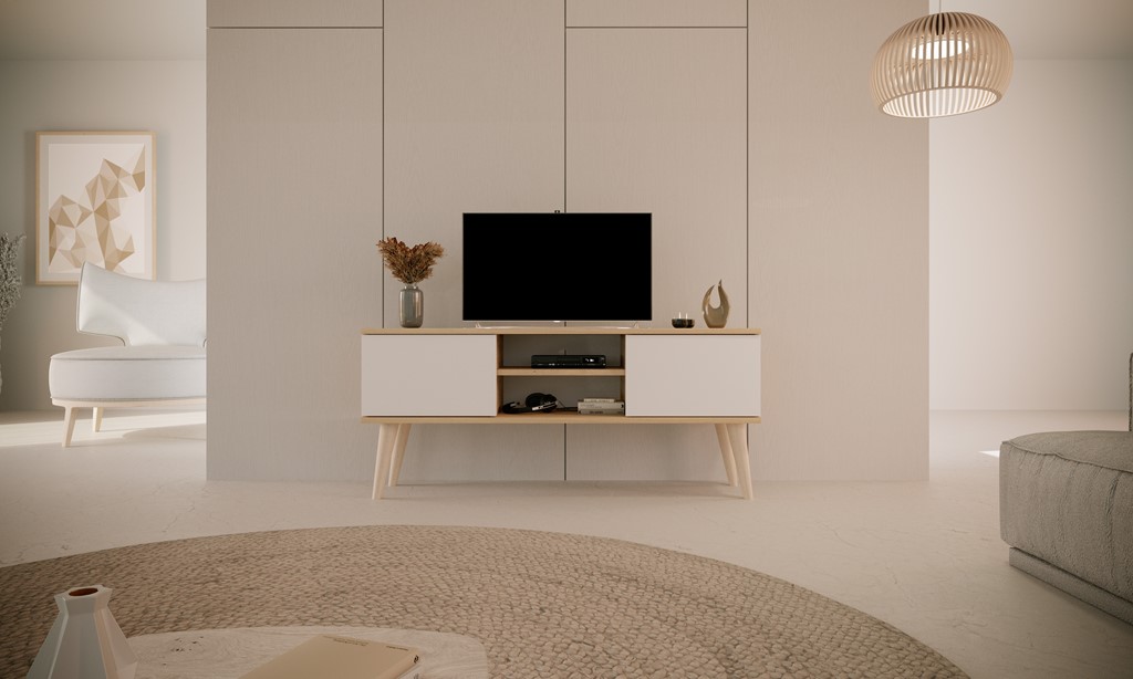 Meuble TV 120 ou 160 cm, finitions au choix - vue 5