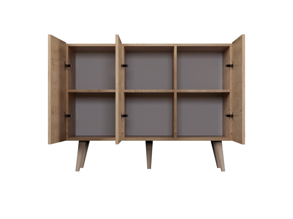 Commode à tiroirs, largeur 120 cm - vue 3