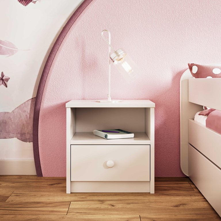 Table de chevet enfant avec tiroir et niche - vue 5