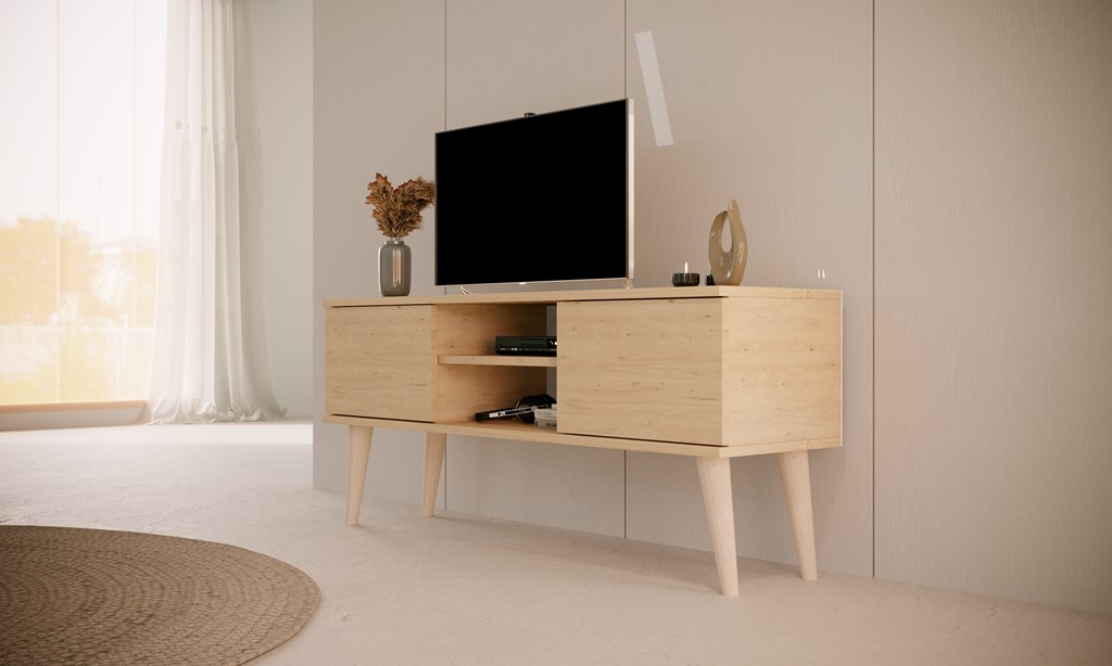 Meuble TV 120 ou 160 cm, finitions au choix - vue 6
