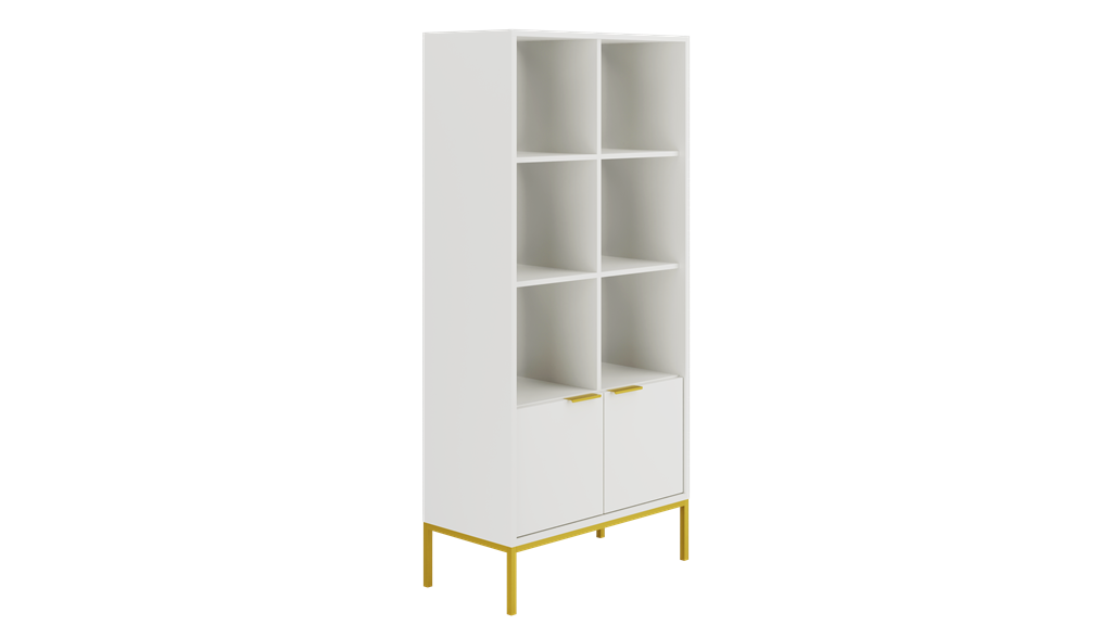 Bibliothèque de salon, largeur 40 cm - vue 3
