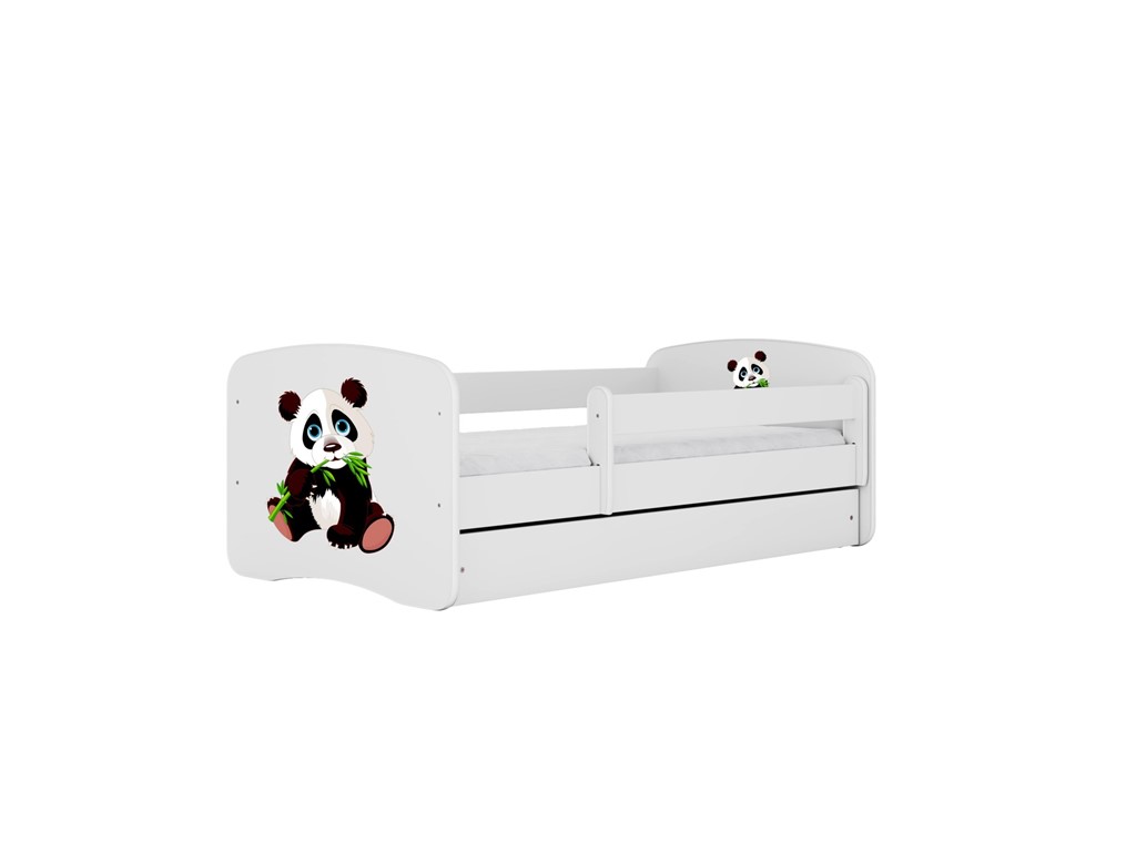 Lit enfant avec dessin et coloris au choix - Panda rêveur - vue 1