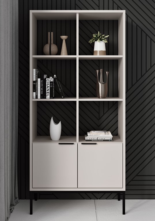 Bibliothèque de salon, largeur 40 cm - vue 5