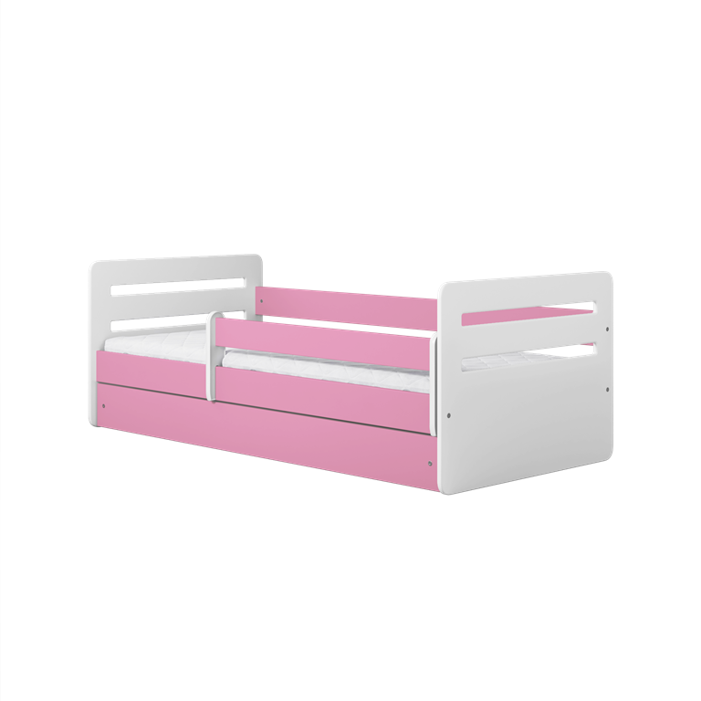 Lit enfant à tête de lit ajourée - vue 3