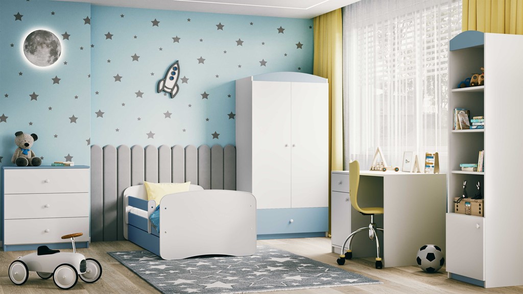 Bibliothèque enfant 1 porte, largeur 46 cm - vue 6