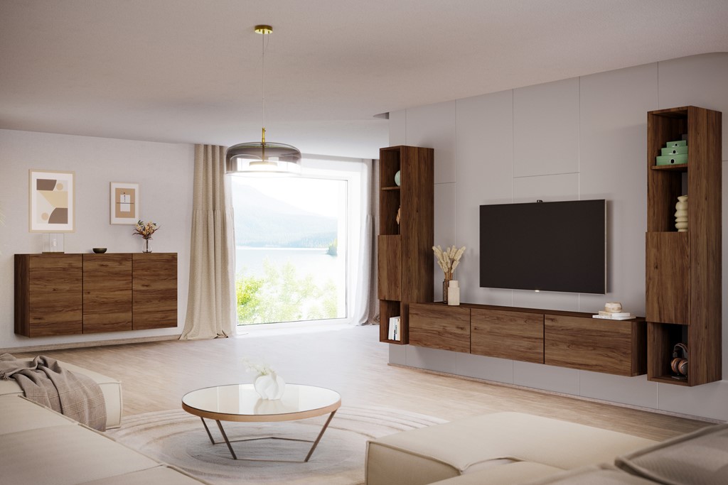 Meuble TV 160 ou 180 cm, finitions au choix - vue 5