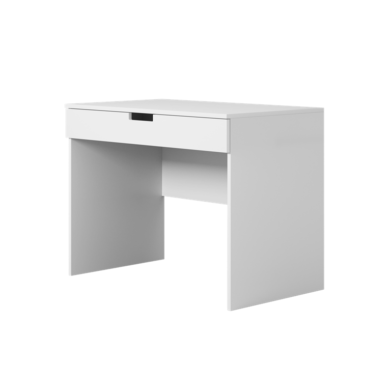 Bureau enfant avec tiroir et détails bois - vue 1