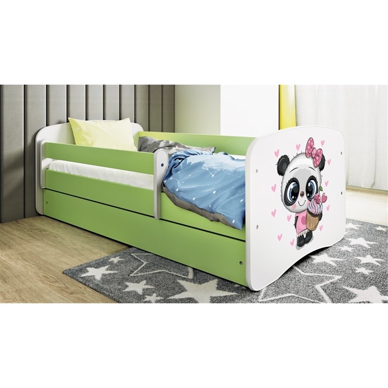 Lit enfant avec dessin et coloris au choix - Panda - vue 5