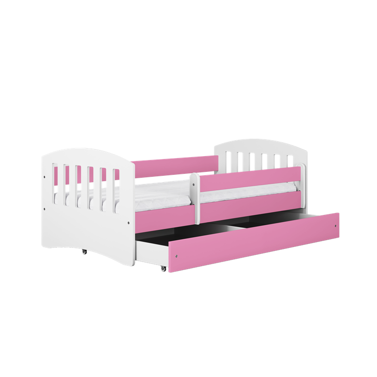 Lit enfant à barreaux, tiroir en option - vue 2
