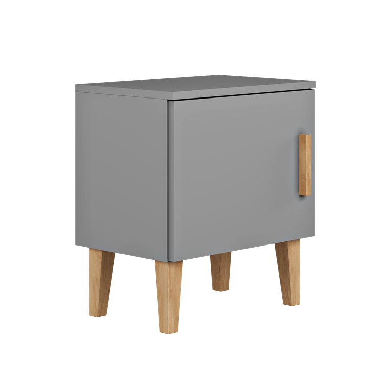 Table de chevet enfant sur pieds en bois - vue 4
