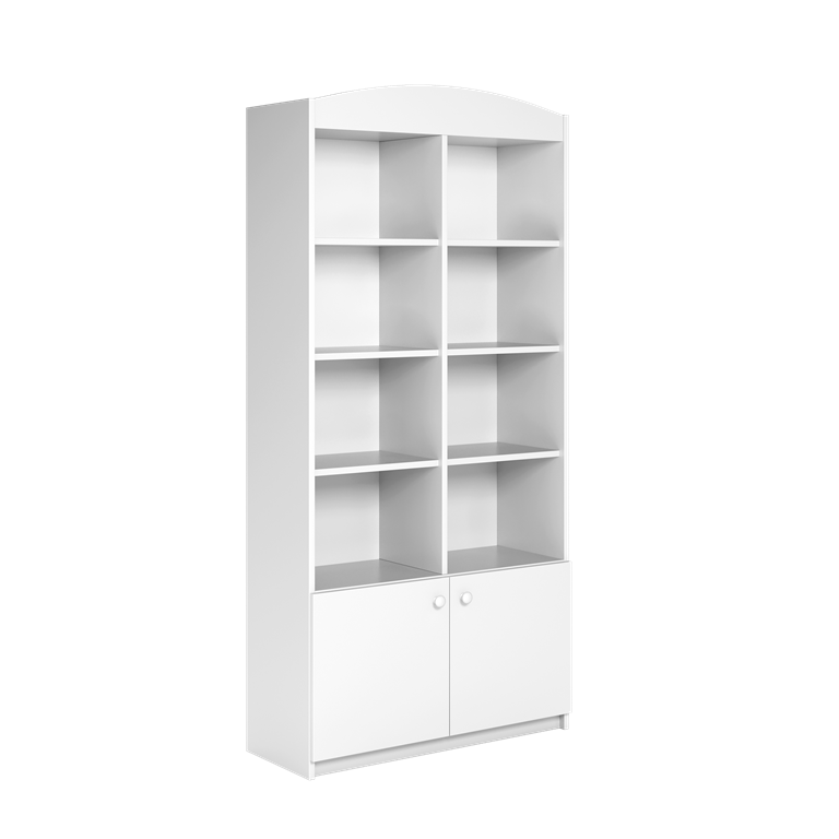 Bibliothèque enfant 2 portes, largeur 90 cm - vue 4