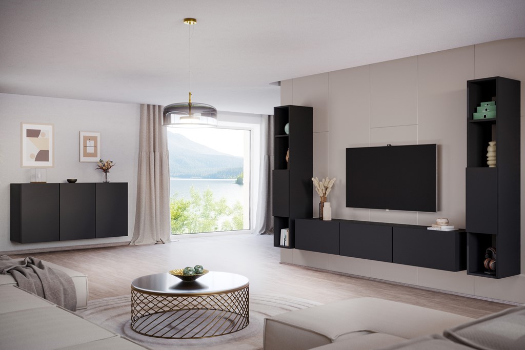 Meuble TV 160 ou 180 cm, finitions au choix - vue 6