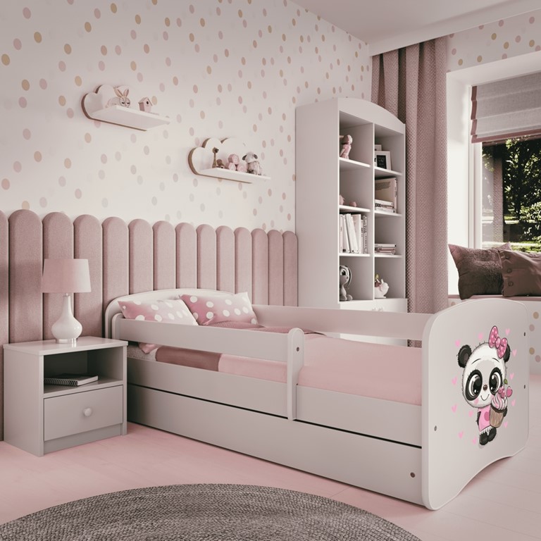 Lit enfant avec dessin et coloris au choix - Panda - vue 7