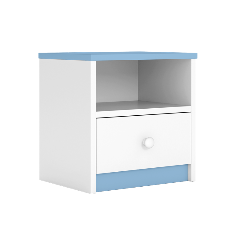 Table de chevet enfant avec tiroir et niche - vue 4