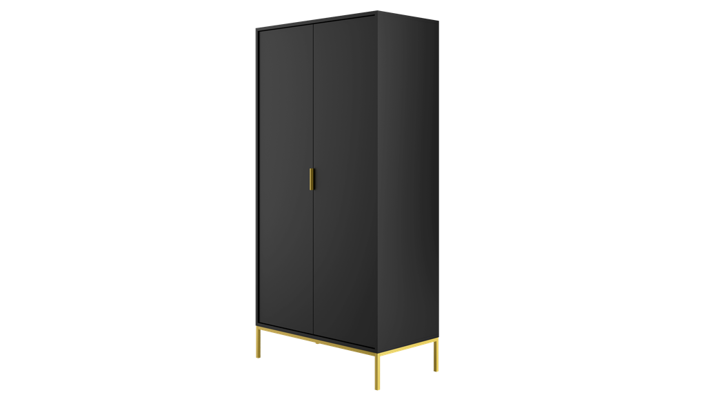 Armoire avec portes, largeur 55 cm - vue 1