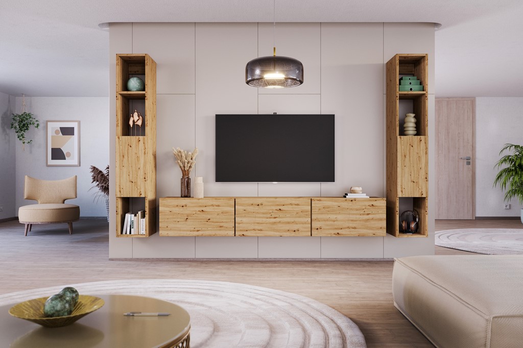 Meuble TV 160 ou 180 cm, finitions au choix - vue 7