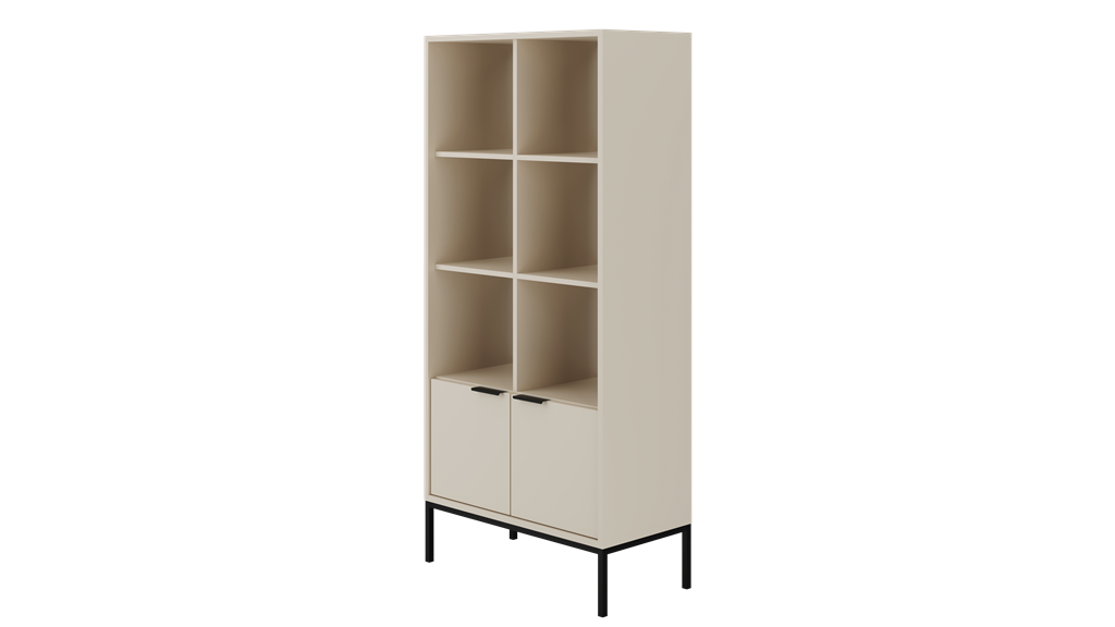 Bibliothèque de salon, largeur 40 cm - vue 1