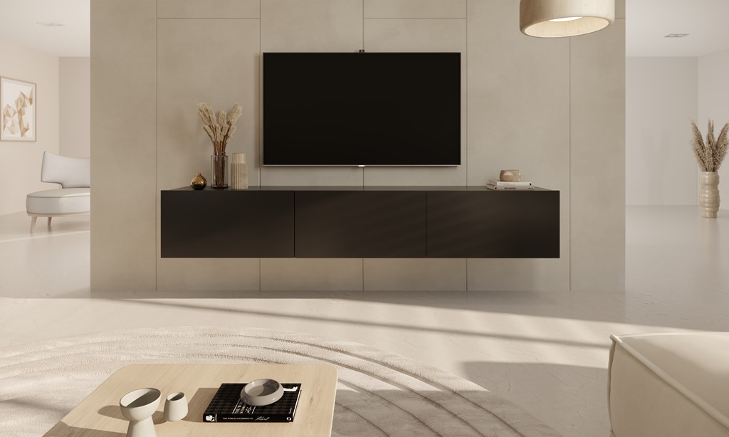 Meuble TV 160 ou 180 cm, finitions au choix - vue 4