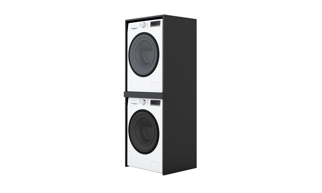 Meuble de rangement double pour lave-linge - vue 6