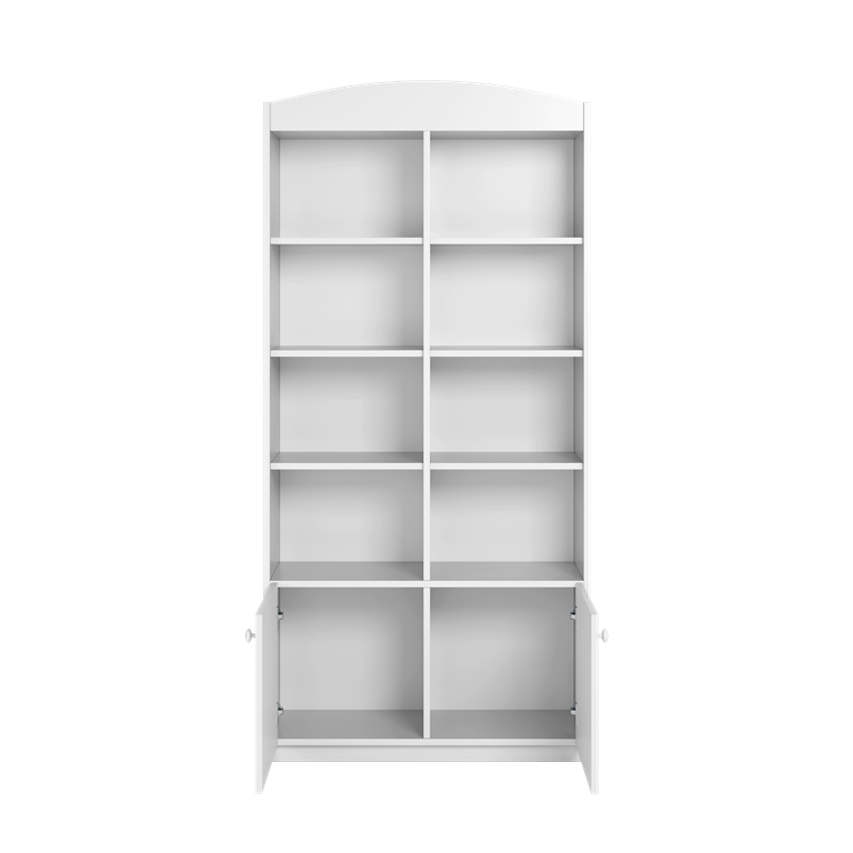 Bibliothèque enfant 2 portes, largeur 90 cm - vue 3