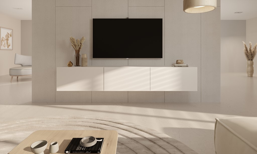 Meuble TV 160 ou 180 cm, finitions au choix - vue 4