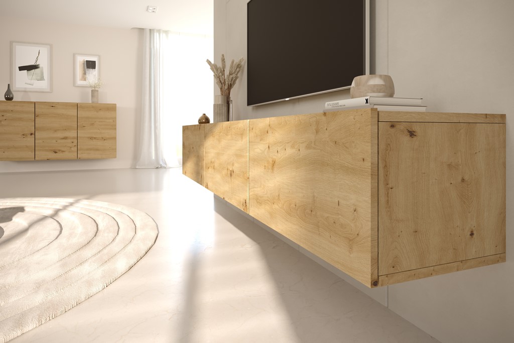 Meuble TV 160 ou 180 cm, finitions au choix - vue 5