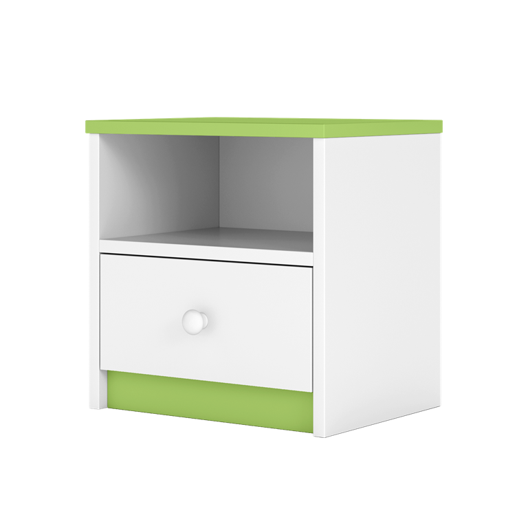 Table de chevet enfant avec tiroir et niche - vue 1